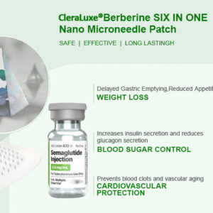 CleraLuxe® Berberine 6-in-1 Nano Microneedle Patch