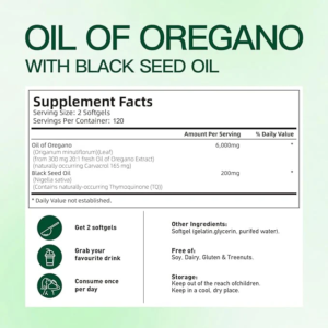 Vivonu Oil Of Oregano Daily Immune Support Softgels