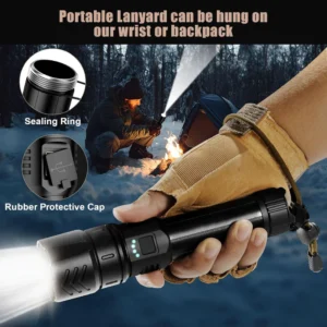 BLACK FRIDAY NESLEMY™LED Flashlight – High Lumen Rechargeable Torch