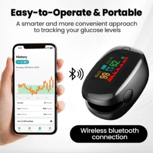 SugarSense Glucose Monitor Battery Included