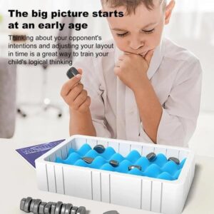 NESLEMY® Magnetic Checkers Game