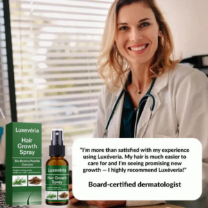 Luxéveria Hair Growth Spray | Up to 45% fuller hair in just 4 weeks!