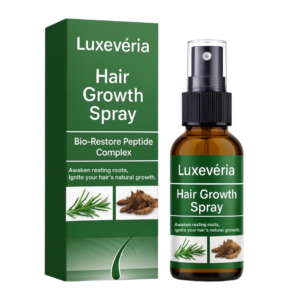 Luxéveria Hair Growth Spray | Up to 45% fuller hair in just 4 weeks!