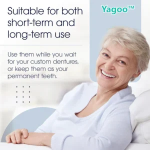 YAGOO™ Custom-Fit Full Functional Dentures 11 YAGOO™ Custom-Fit Full Functional Dentures