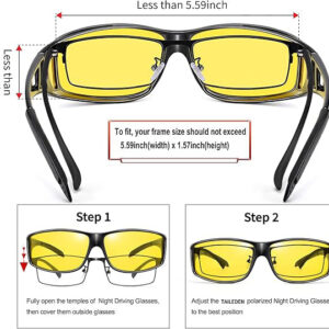TAILEDEN™ NightDrive HD Glasses — See Clearly 10 TAILEDEN™ NightDrive HD Glasses — See Clearly