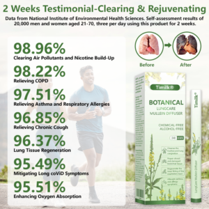 Timilk® Botanical LungCare Mullein Diffuser 10 Timilk® Botanical LungCare Mullein Diffuser