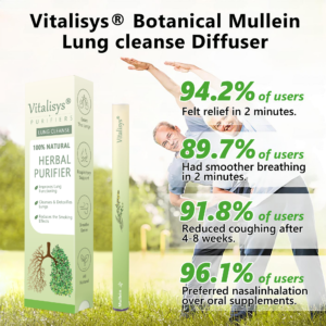 Vitalisys® Botanical Mullein Lung Cleanse Diffuser 10 Vitalisys® Botanical Mullein Lung Cleanse Diffuser