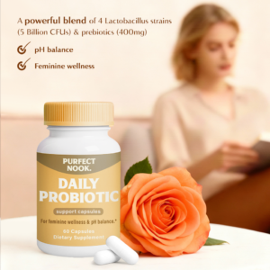 Purfectnook Daily Probiotic Capsules 9 Purfectnook Daily Probiotic Capsules
