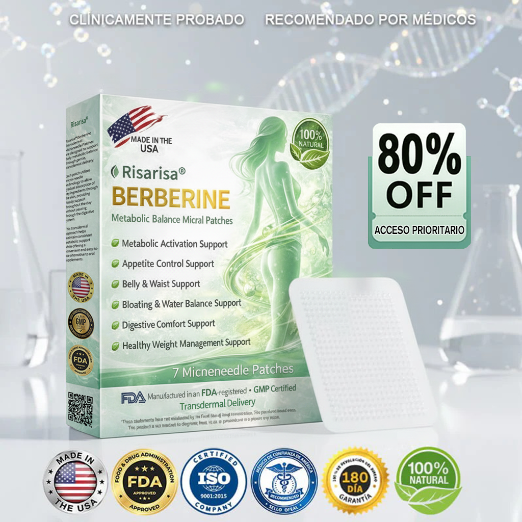 Risarisa® BERBERINE Nano Patch Solution A comprehensive 1 Risarisa® BERBERINE Nano Patch Solution A comprehensive