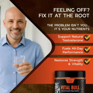 Vital Bull – Sleep Through The Night Again. Nourish Your Prostate. 9 Vital Bull – Sleep Through The Night Again. Nourish Your Prostate.