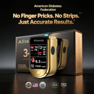 Alisanda™ 3-in-1 Health Monitor Painless Testing – Extremely Fast Readings