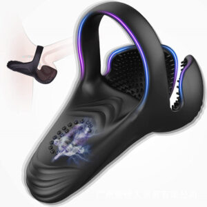 Howcode™ Vibrating Electric Male Masturbation Lock Ring