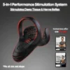 Alisanda™ Vibrating electric male masturbation lock ring charging