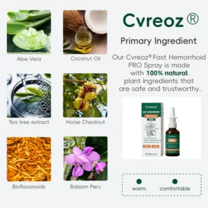 Cvreoz® Fast Hemorrhoid PRO Spray