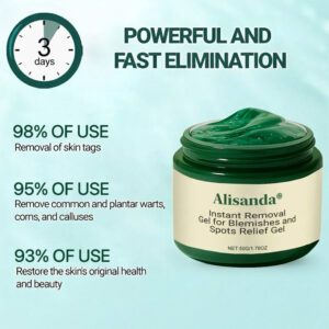 Alisanda® gel | Clinically proven to remove 95% 11 Alisanda® gel | Clinically proven to remove 95%