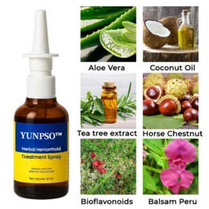 YUNPSO® Herbal Hemorrhoid Treatment Anal Spray Pro 11 YUNPSO® Herbal Hemorrhoid Treatment Anal Spray Pro