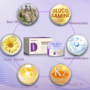 SEAGRIL™ Turmeric & Emu Oil Arthritis Soothing Pain Relief Massage Gel 9 SEAGRIL™ Turmeric & Emu Oil Arthritis Soothing Pain Relief Massage Gel